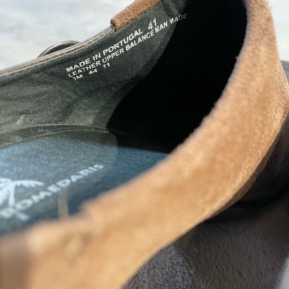 Dromedaris brown karina low cutleather clogs - Picture 5 of 11